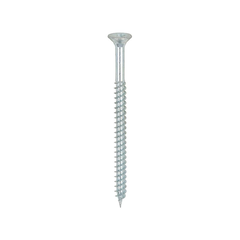 Twin Woodscrew PZ2 CSK Zinc