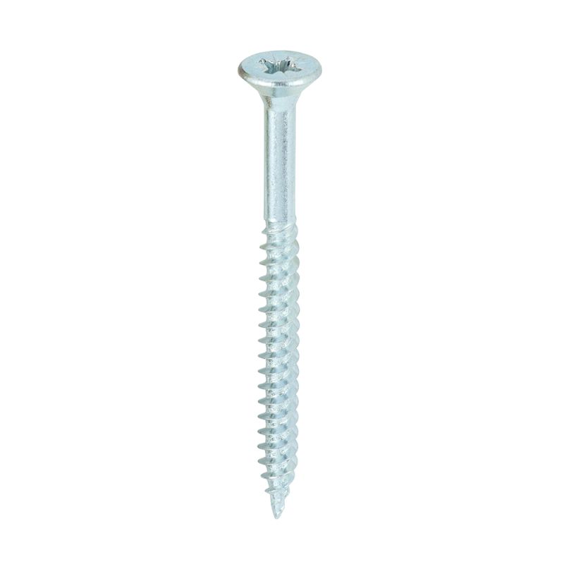 Twin Woodscrew PZ2 CSK Zinc