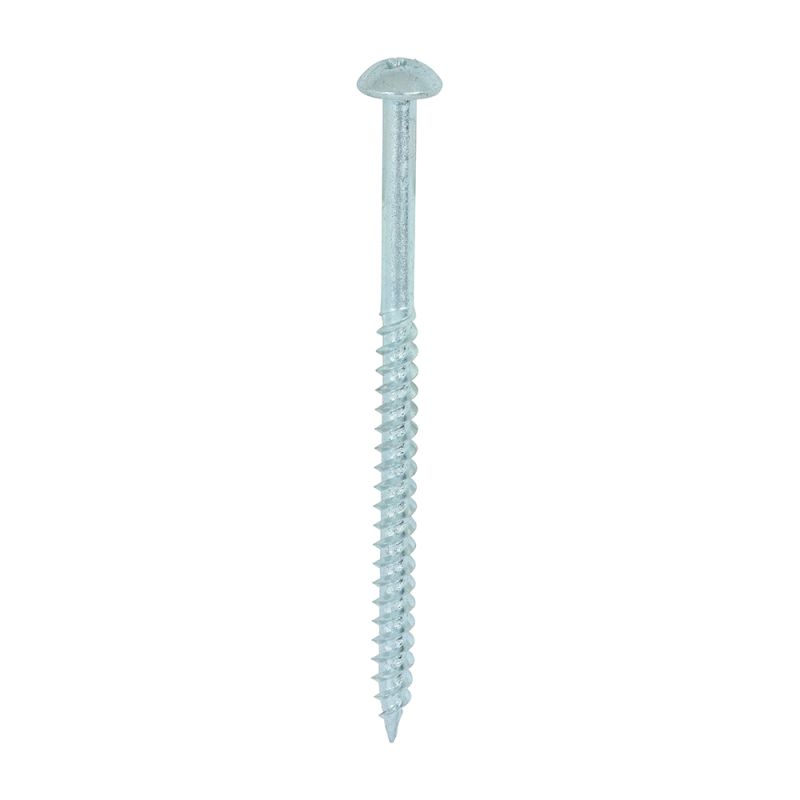 Twin Woodscrew PZ2 RND Zinc