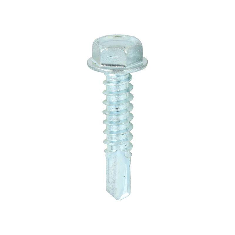 Hex Screw S/DRILL No3 Zinc