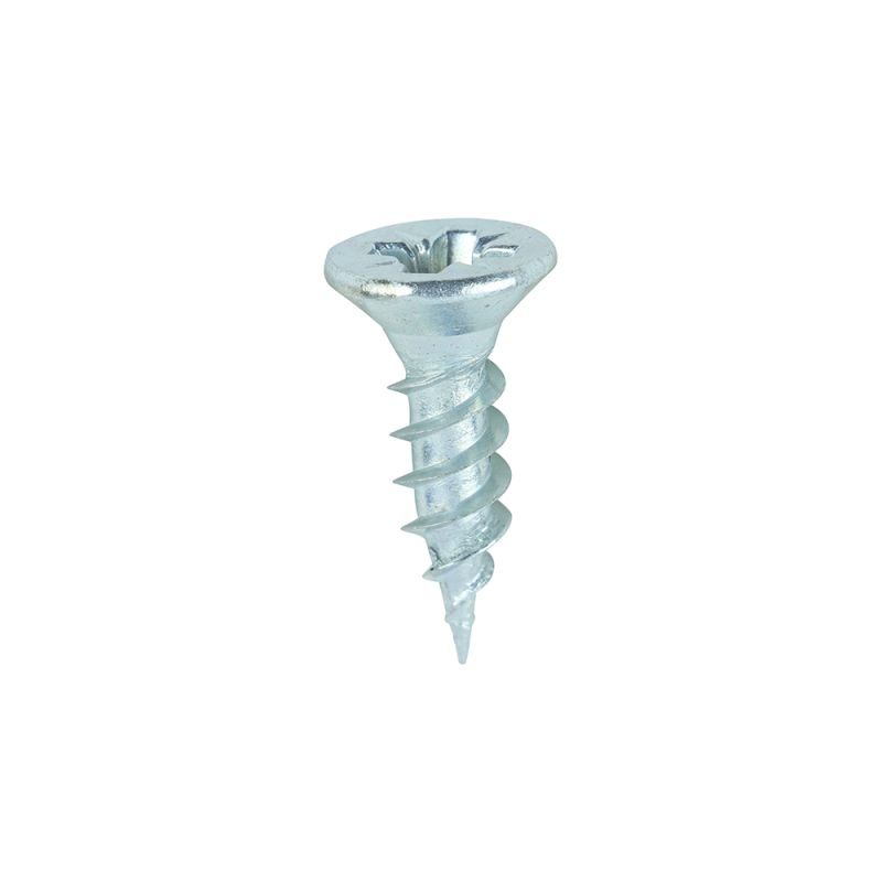 Twin Woodscrew PZ2 CSK Zinc