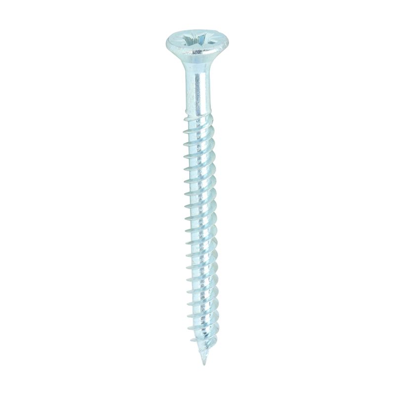 Twin Woodscrew PZ2 CSK Zinc