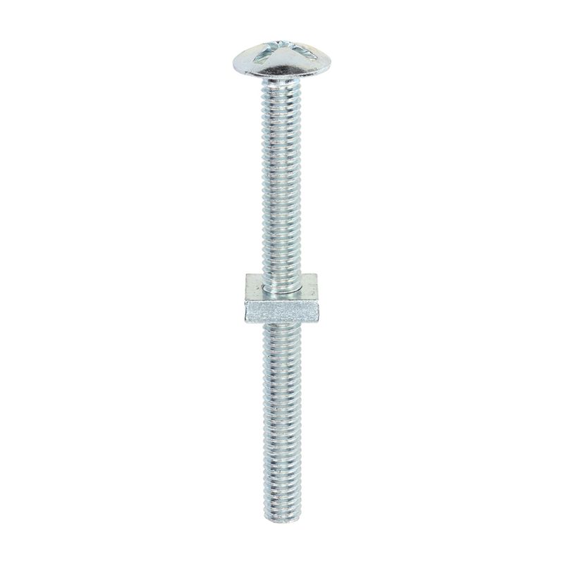 Roofing Bolt & SQ Nut Zinc
