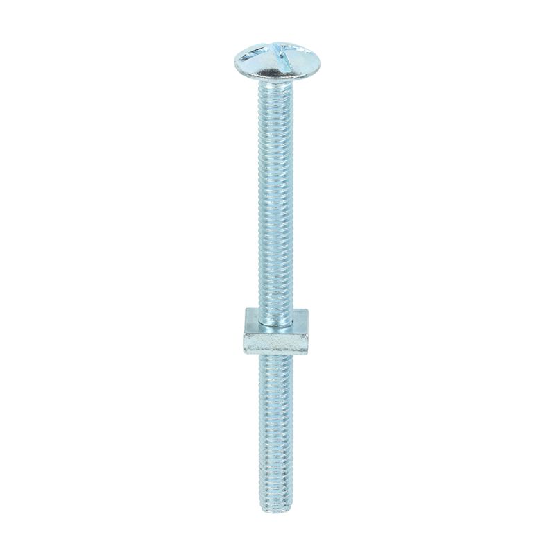 Roofing Bolt & SQ Nut Zinc