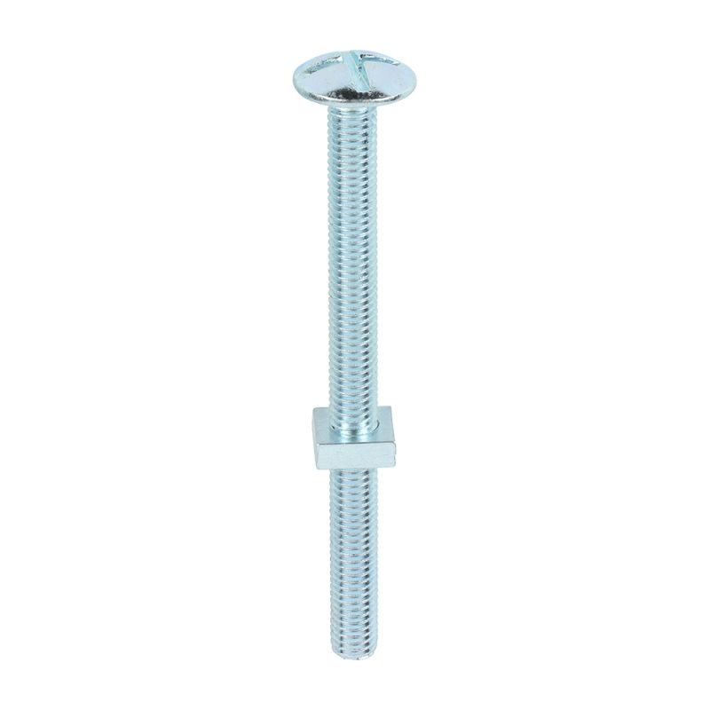 Roofing Bolt & SQ Nut Zinc