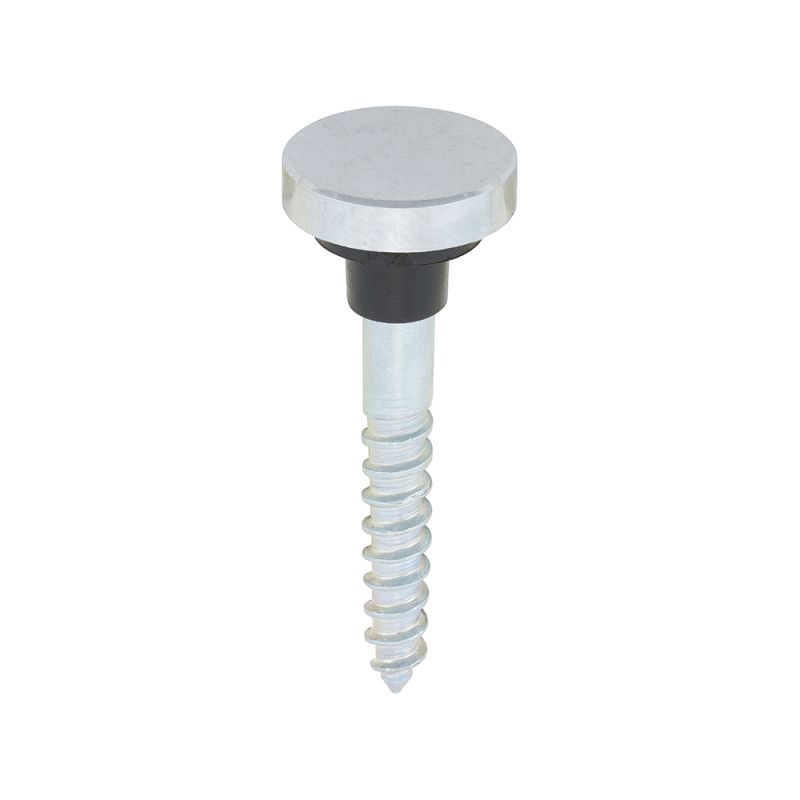 Mirror Screw Flat - Chrome