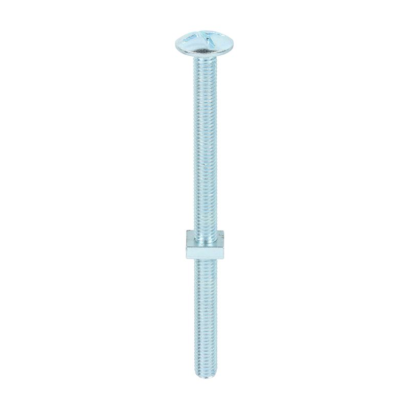 Roofing Bolt & SQ Nut Zinc
