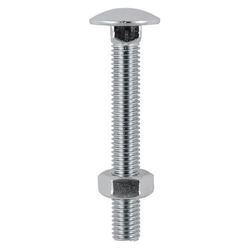 Carriage Bolt & Hex Nut -A2 SS