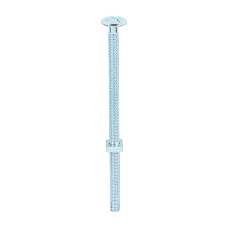 Roofing Bolt & SQ Nut Zinc