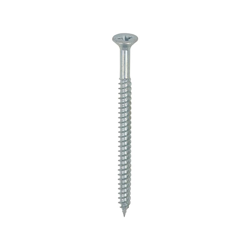 Twin Woodscrew PZ2 CSK Zinc