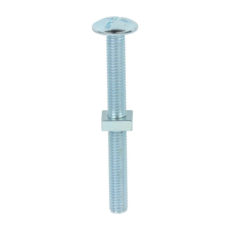 Roofing Bolt & SQ Nut Zinc