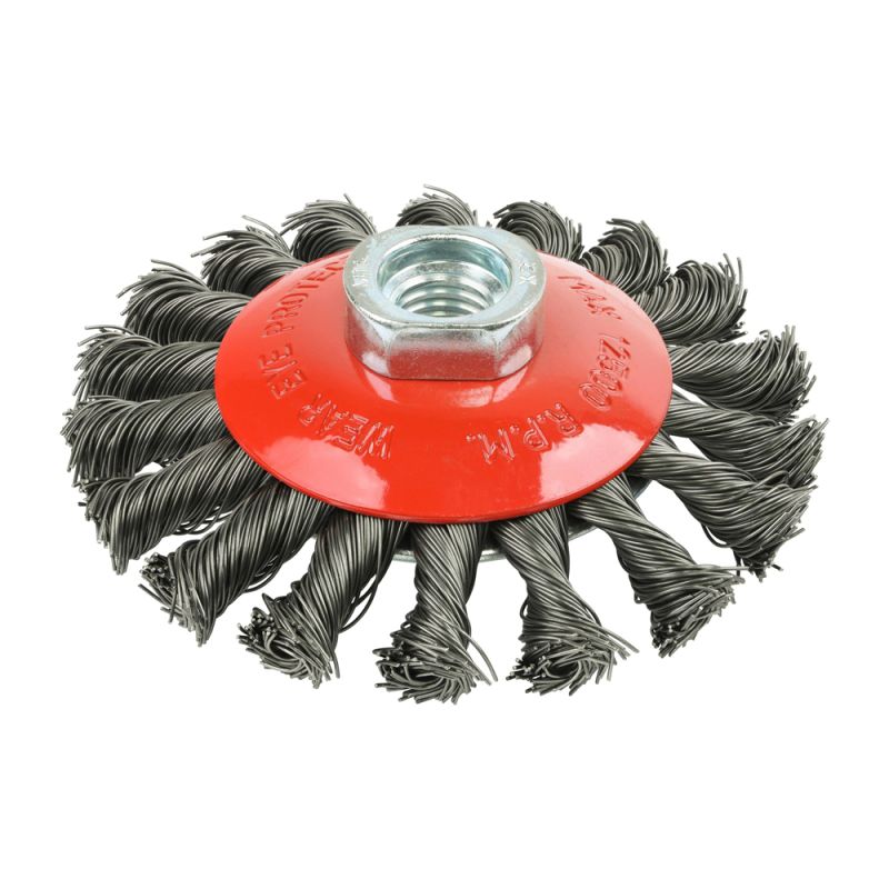 Grinder Twist Wire Bevel Brush