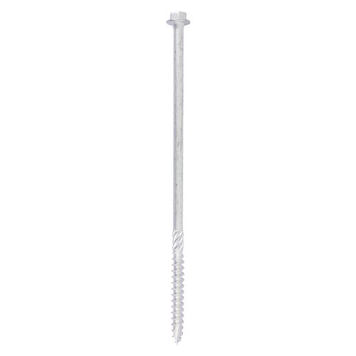 Timber Frame Screw HEX Silver