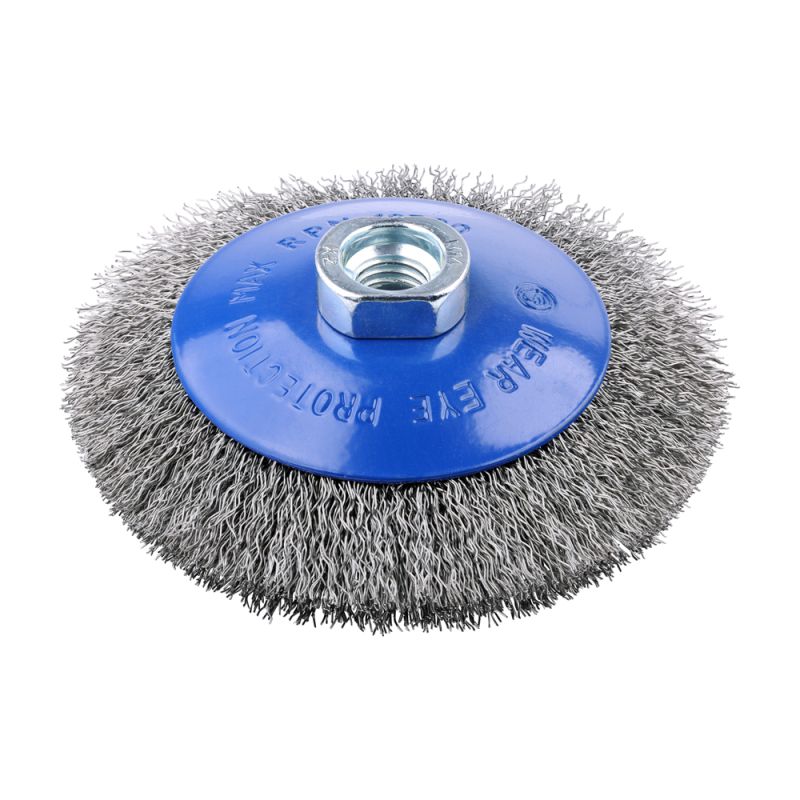 Grinder Crimp SS Bevel Brush