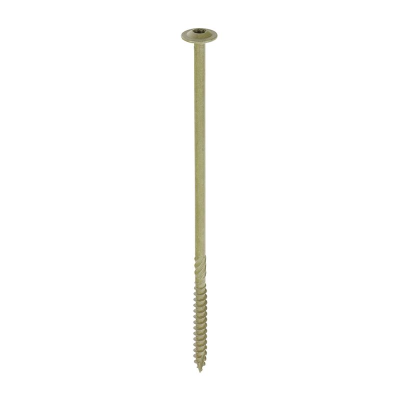 Wafer Head Timber Screw- Green