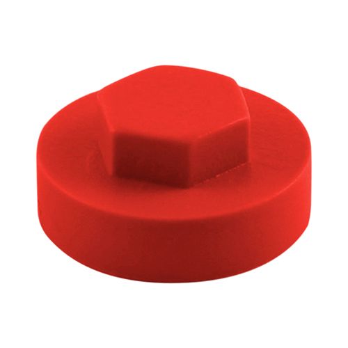 Hex Cover Cap - Poppy Red