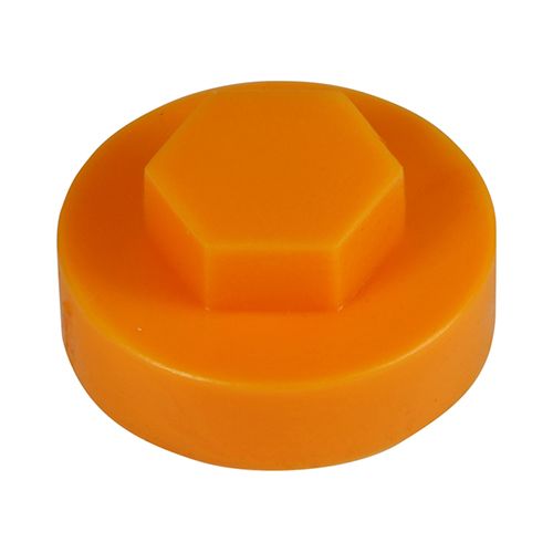 Hex Cover Cap - Tangerine