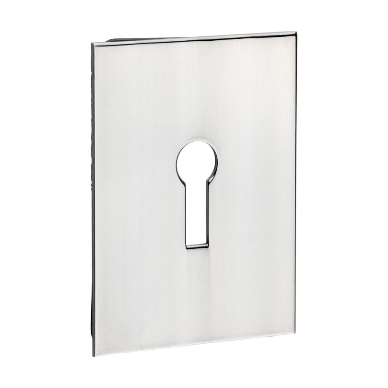 S/A Lock Escutcheon OBL Sat SS