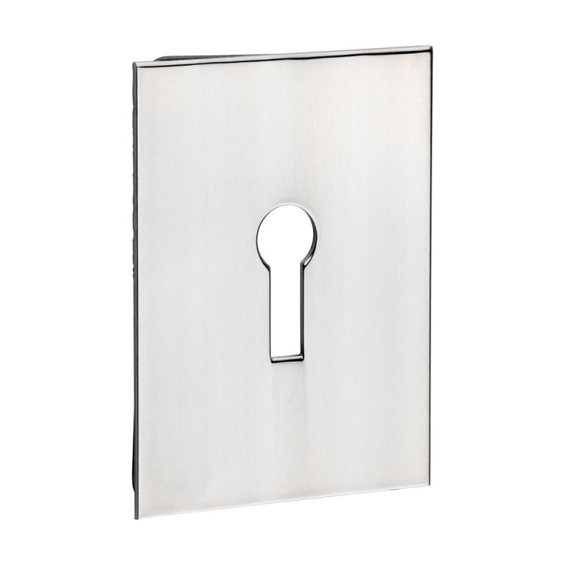 S/A Lock Escutcheon OBL Sat SS