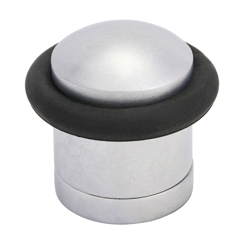 Cylinder Door Stop Pol. Brass