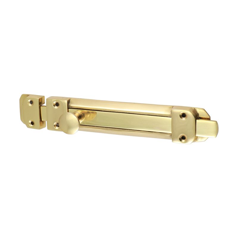 Flat Section Bolt Pol. Chrome