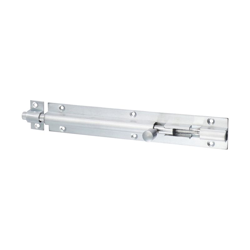 Str. Barrel Bolt Pol. Brass