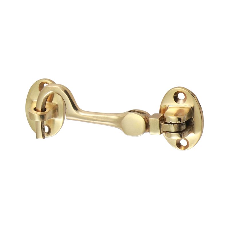 Cabin Hook Pol. Brass