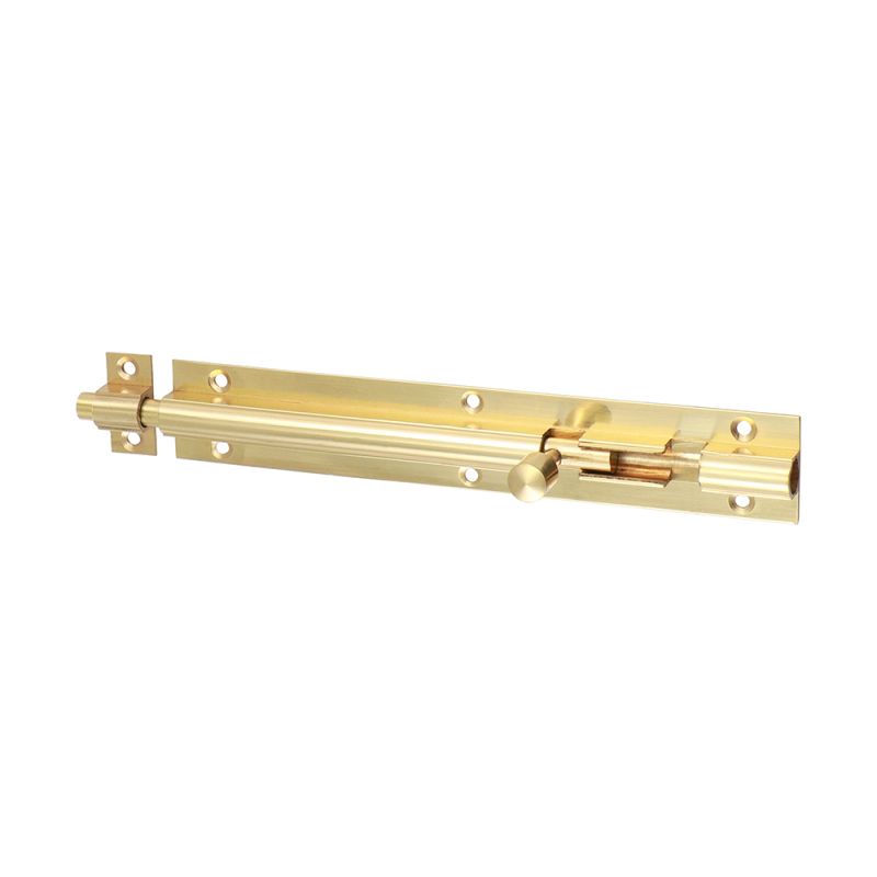 Str. Barrel Bolt Pol. Chrome