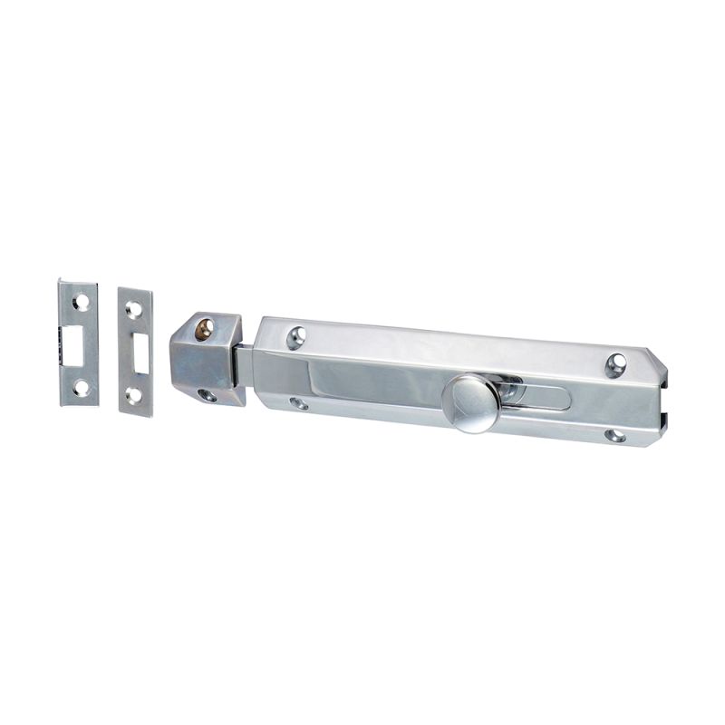Arch Flat Sec Bolt Pol. Chrome