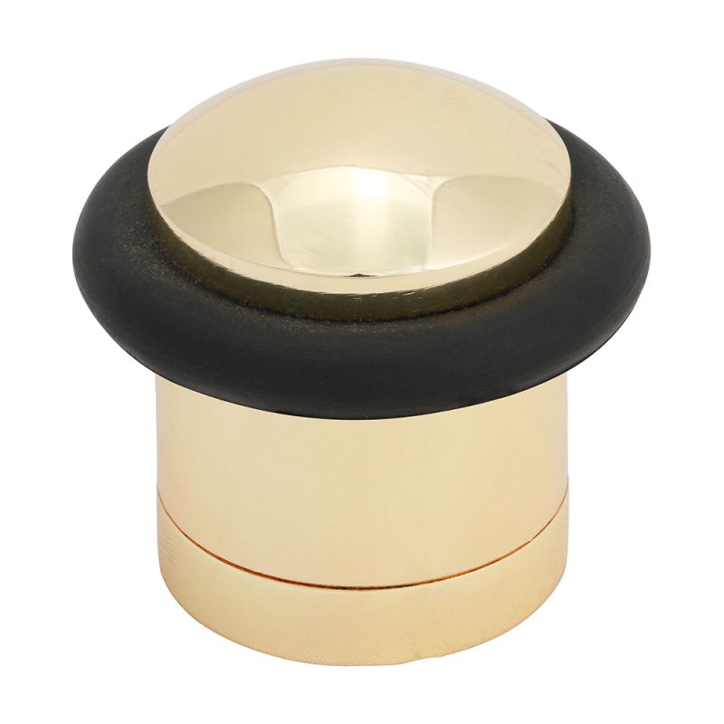 Cylinder Door Stop Pol. Chrome