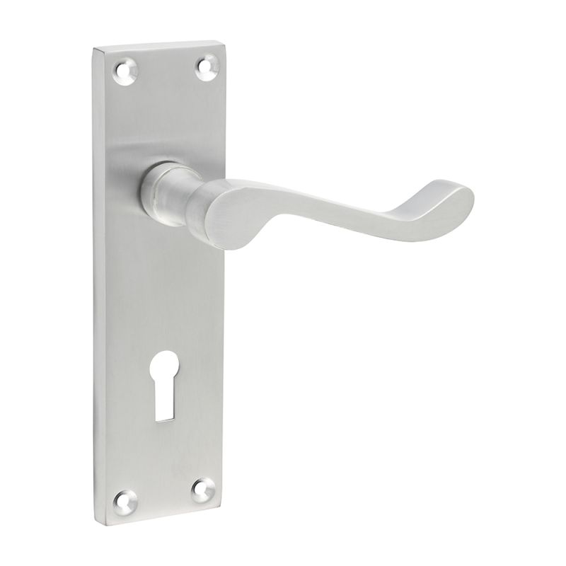 Vic Scroll Latch Handles MB