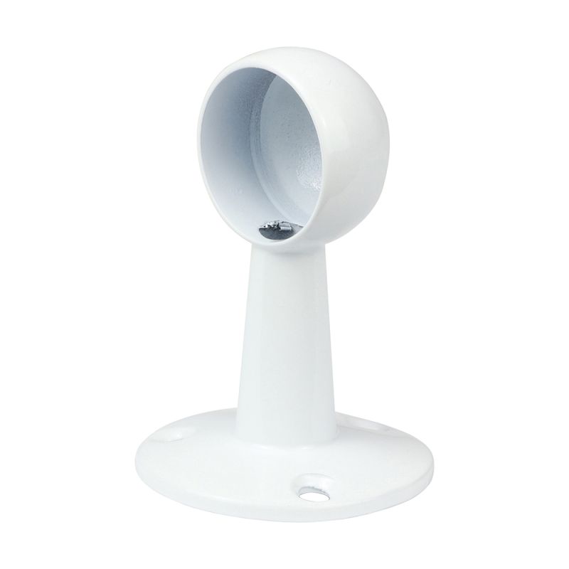 Round Centre Bracket White