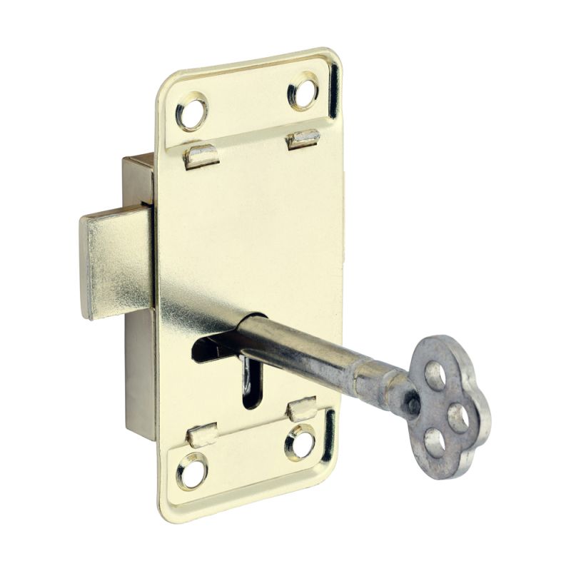 Small Cupboard Lock E.Brass