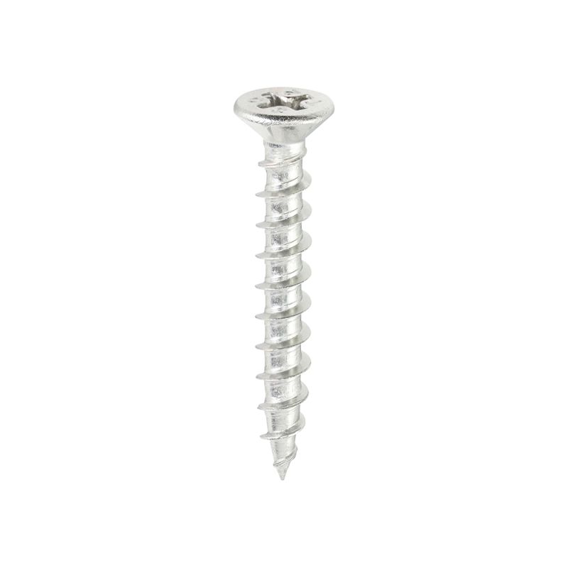 PVC Window Screw RIB CSK -S/S
