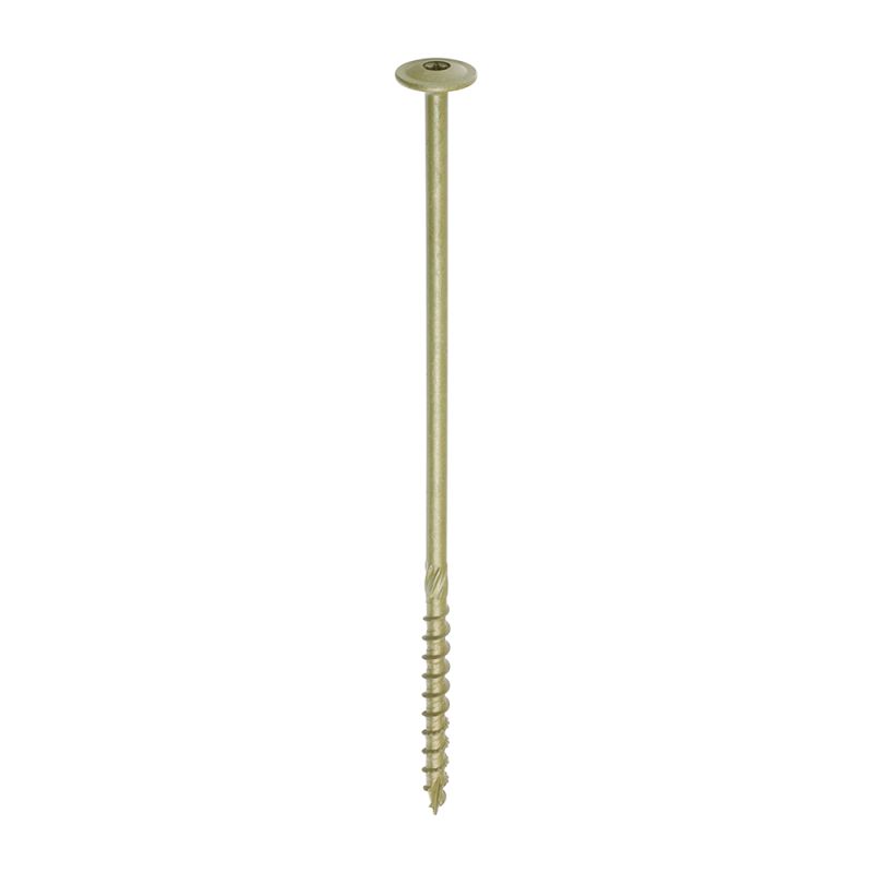 Timber Frame Screw WAFER Green