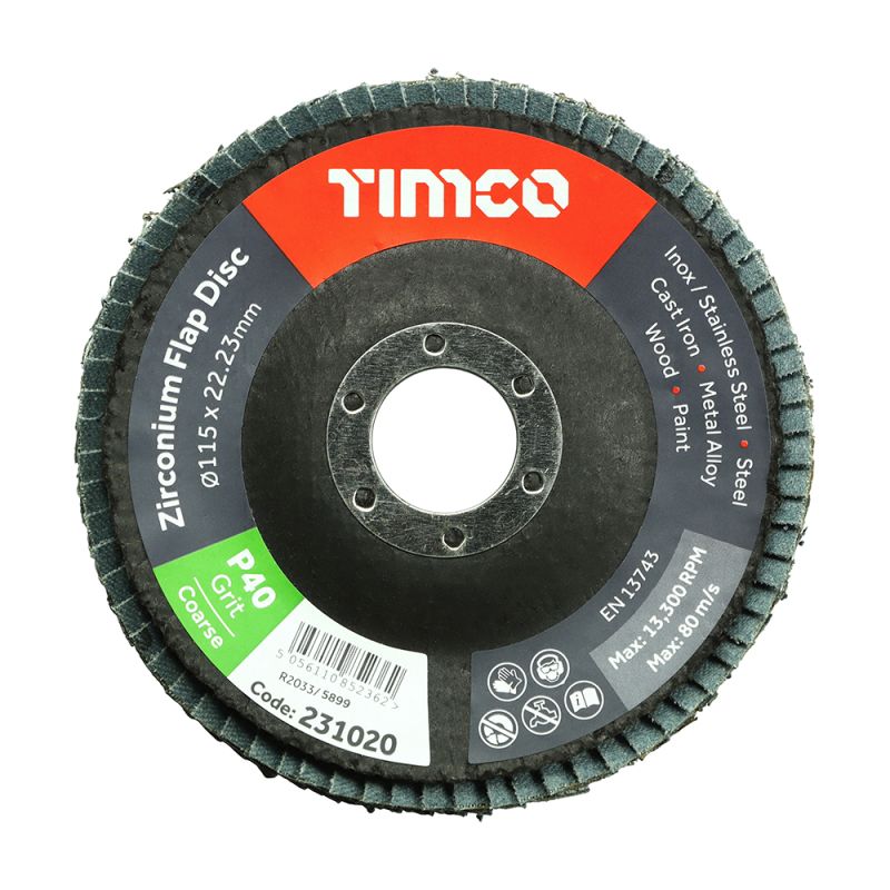 Flap Disc Zirconium P40