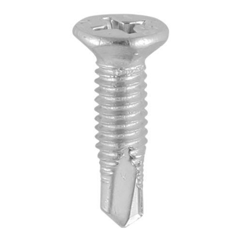 S/Drill PVC Screw F/CSK - S/S