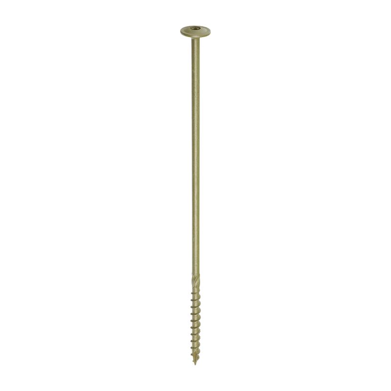 Timber Frame Screw WAFER Green