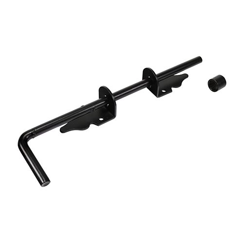 Garage Drop Down Bolt Black