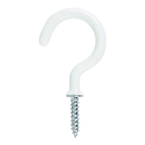 Square Cup Hooks - E/Brass