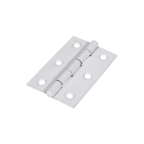 Butt Hinge Fixed Pin WHITE
