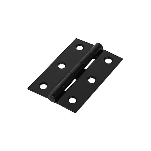 Butt Hinge Fixed Pin BLACK