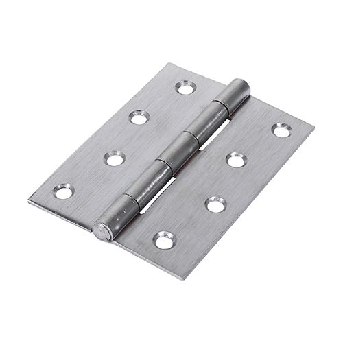 Butt Hinge Fixed Pin WHITE