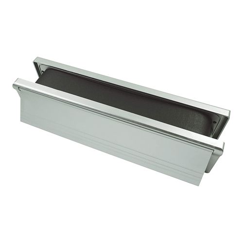 Intumescent Letterbox SILV BLK