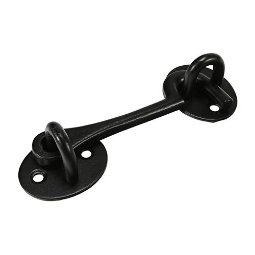 Cabin Hook Cast Iron Black