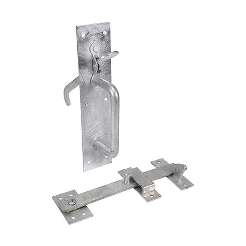 Ring Gate Latch - Plain Black