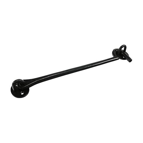 Cabin Hook Cast Iron Black
