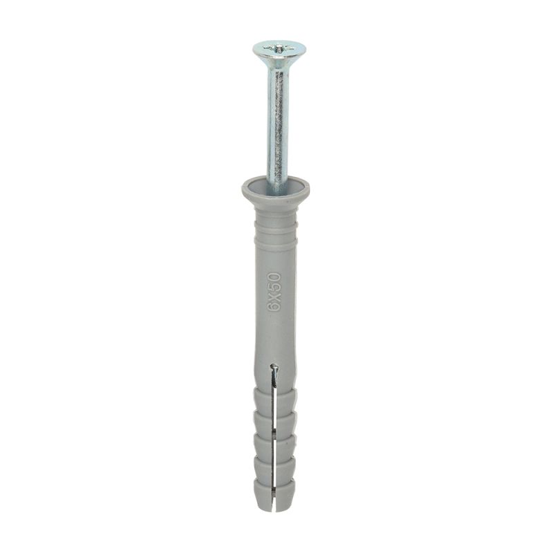 Nylon Hammer Fixing - BZP