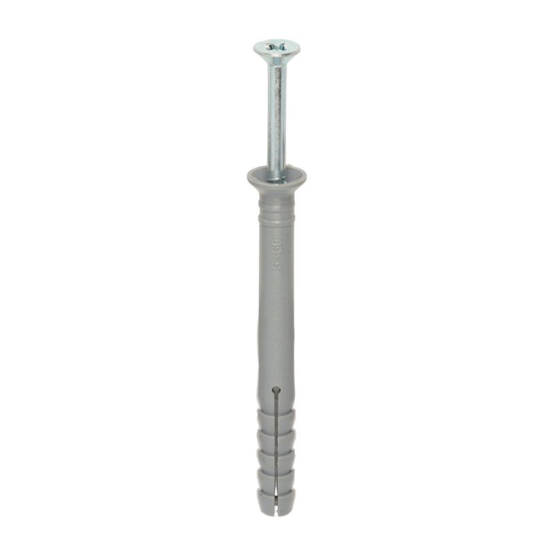 Nylon Hammer Fixing - BZP