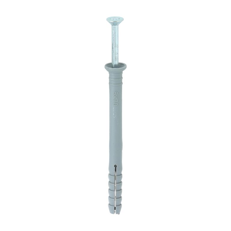 Nylon Hammer Fixing - BZP